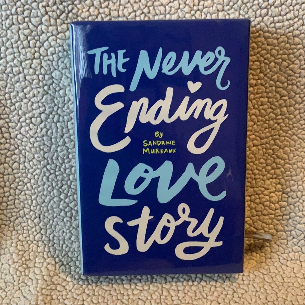 kate spade clutch purse “Never Ending Love Story”